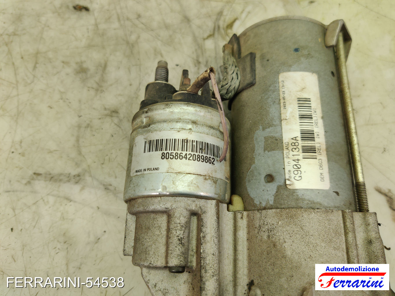 Motorino Avviamento CITROEN C3 1 FC, FN 1.4I 2002-2010 MAV171450, 5802CR, 5802Q9 6