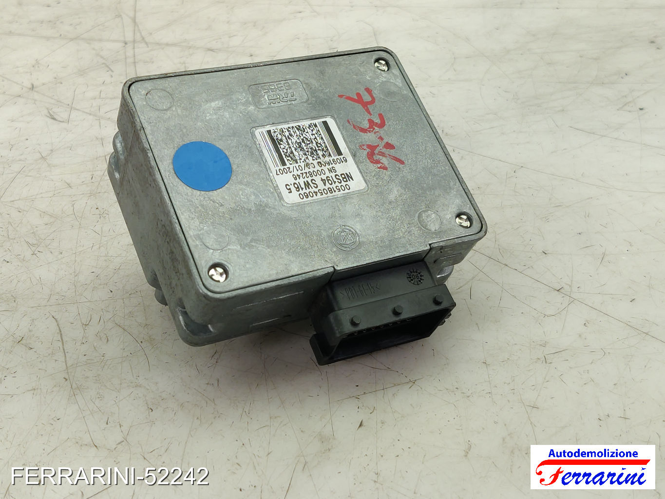 Bloccasterzo Elettrico FIAT CROMA 194 2005-2011 00518054060, NBS194, 61091600