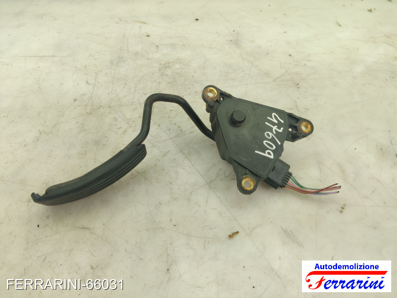 Pedale Acceleratore RENAULT MODUS F/JP0 1.5 DCI 90 2010-2023 8200139322
