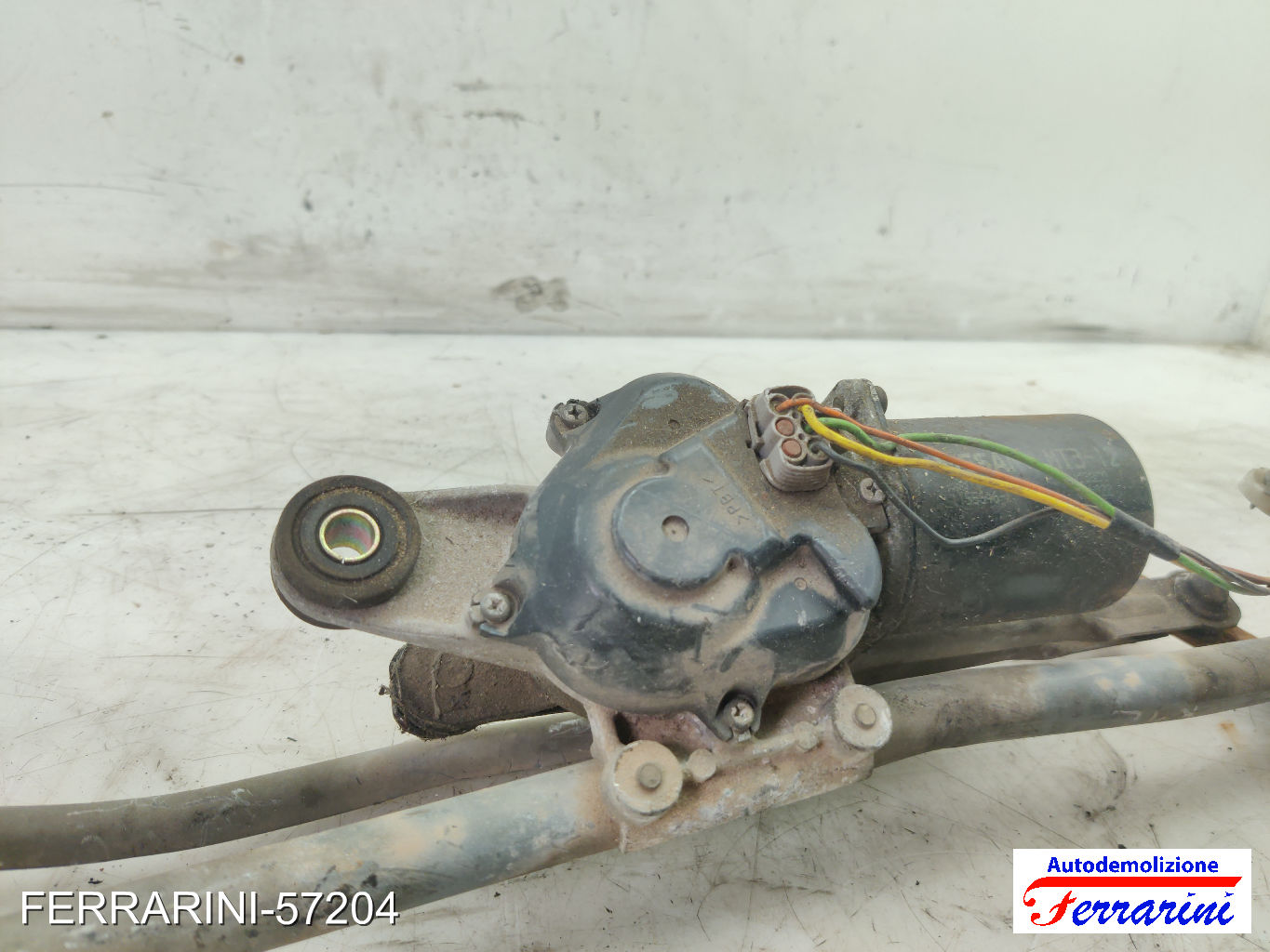 Spazzacqua Motorino Tergicristallo NISSAN MICRA 3 K12 2003-2010 anteriore 10
