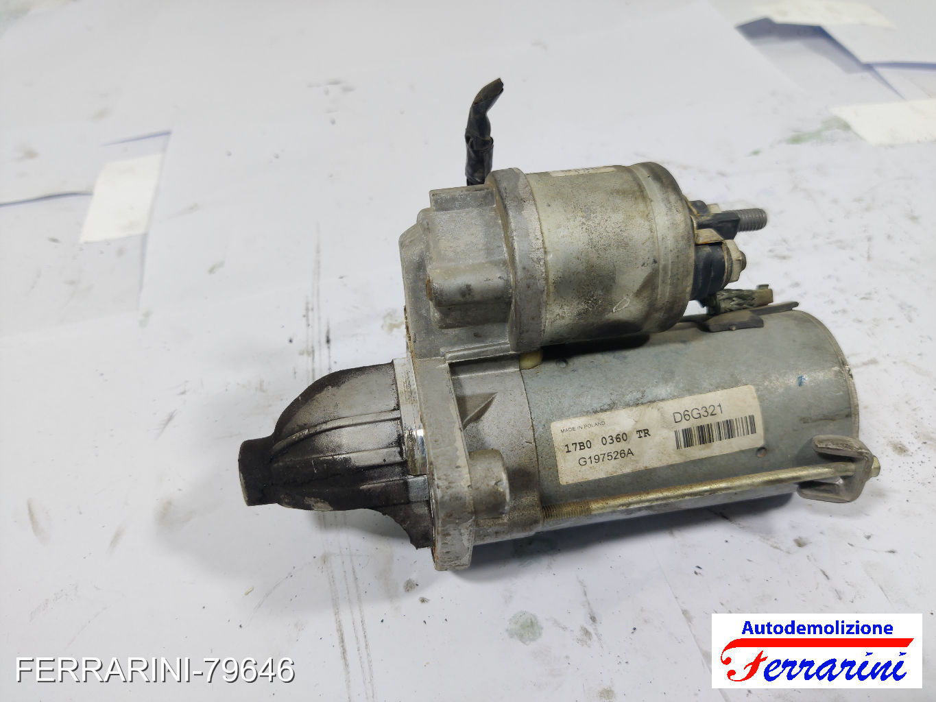 Motorino Avviamento 14