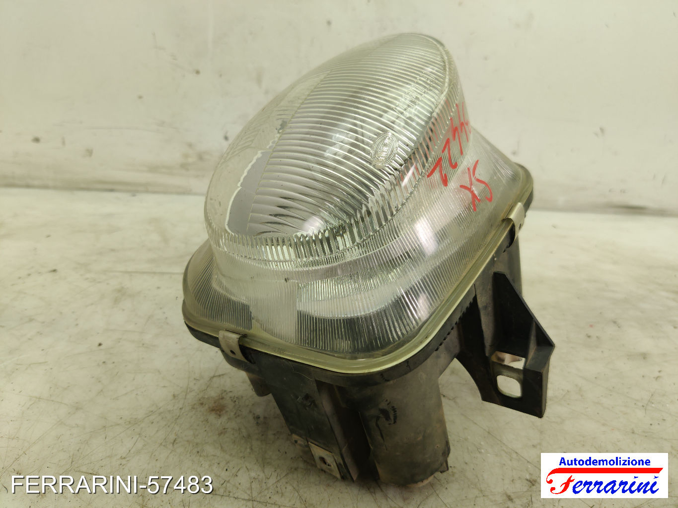 Faro Anteriore FIAT MULTIPLA 186 2001-2002 sinistro, sx 46512467, 96381300 9