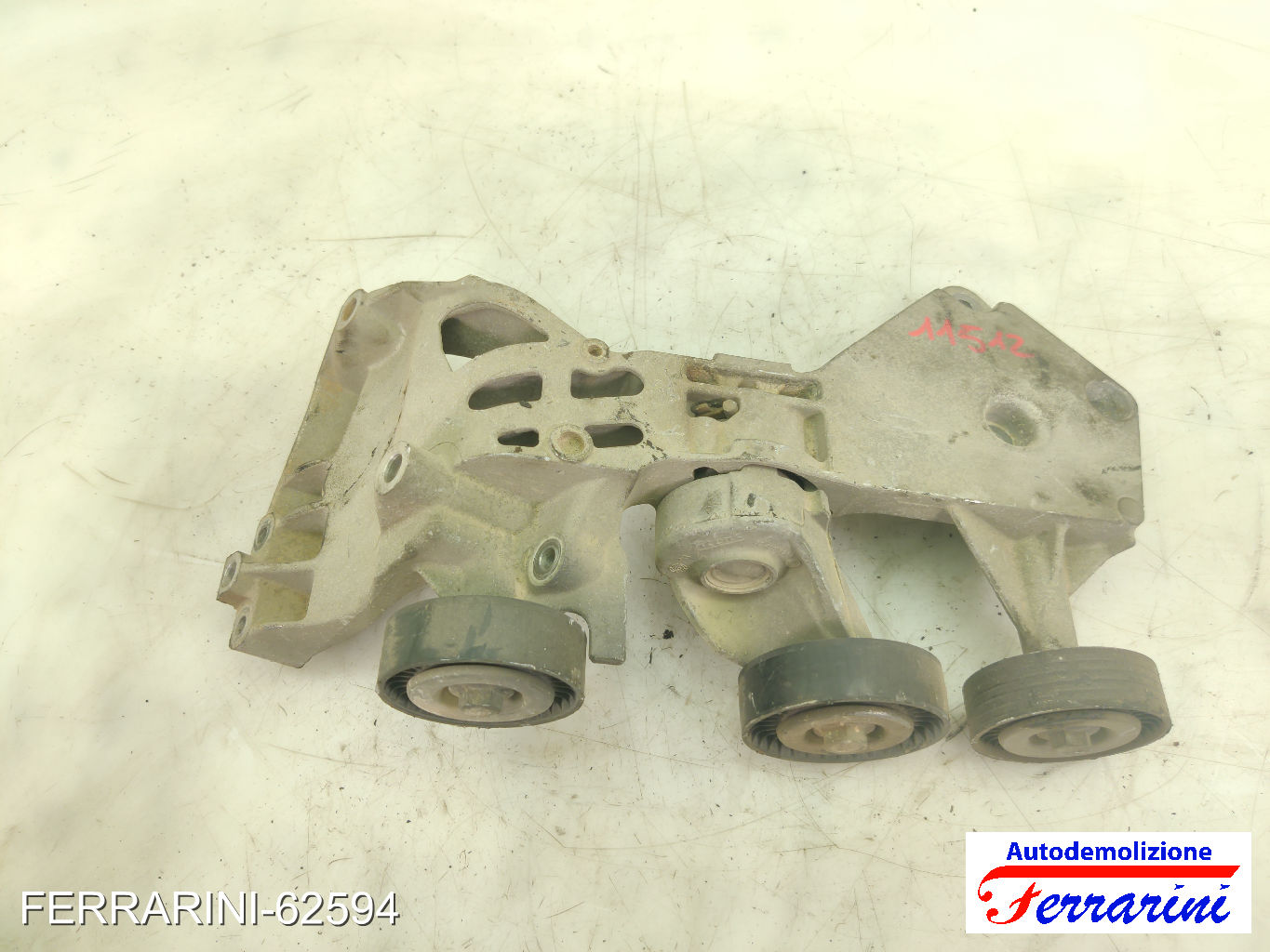 supporto tendicinghia completo benzina M166 MERCEDES CLASSE A W168 A 160