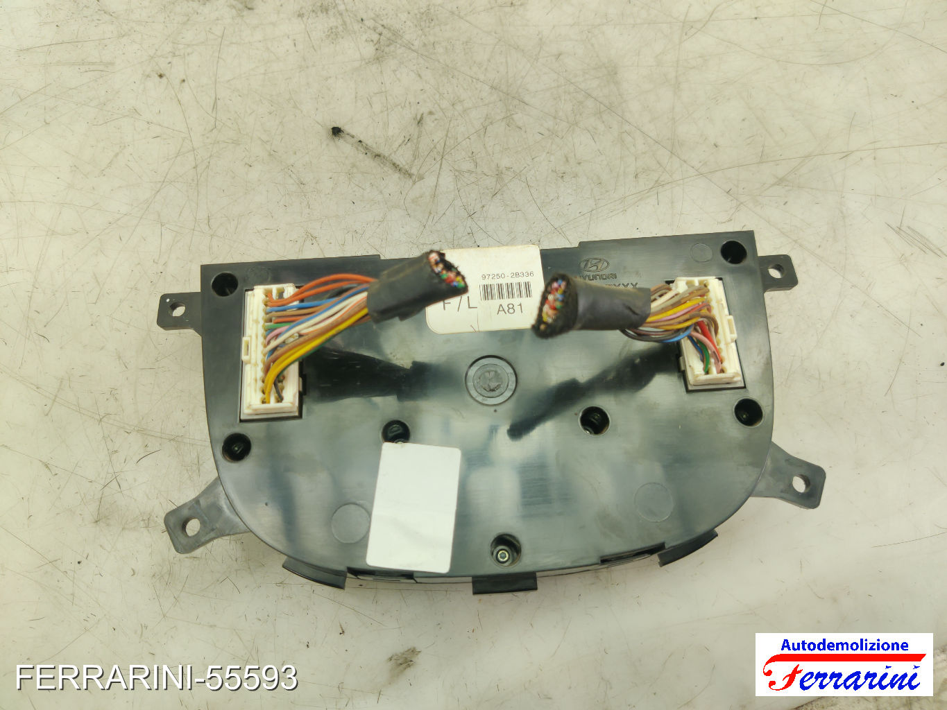 Tastiera Clima HYUNDAI SANTA FE 2 CM 2010-2012 anteriore, frontale 972502B336 8