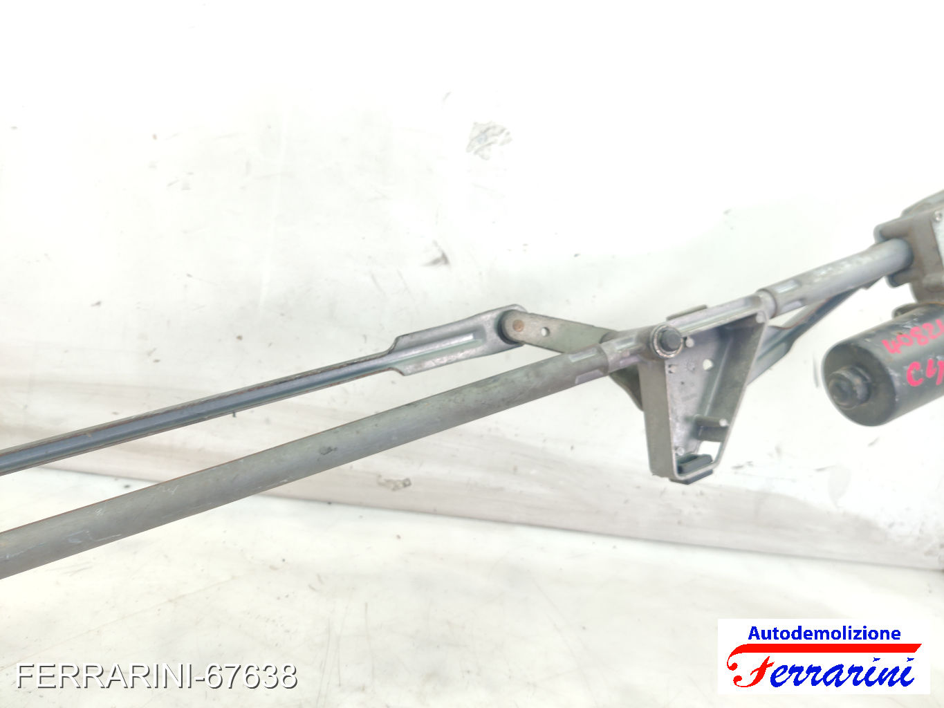 Spazzacqua Motorino Tergicristallo CITROEN C4 LC 2004-2011 anteriore, frontale 6