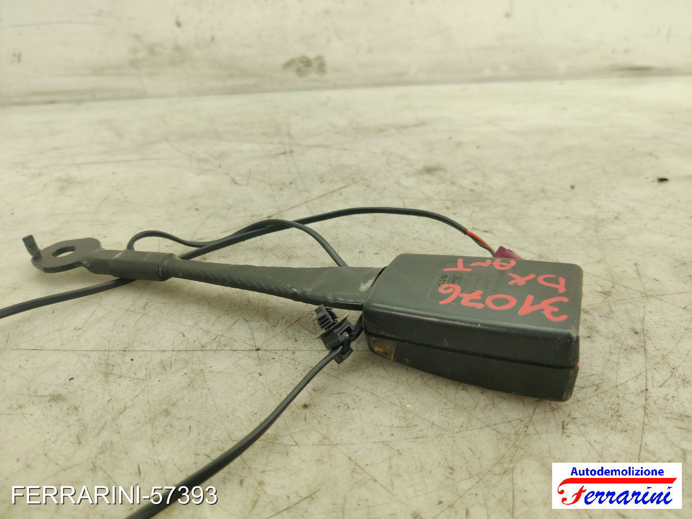 Aggancio Cintura Di Sicurezza FORD FIESTA 6 CB1, CCN 2008-2012 destro, dx