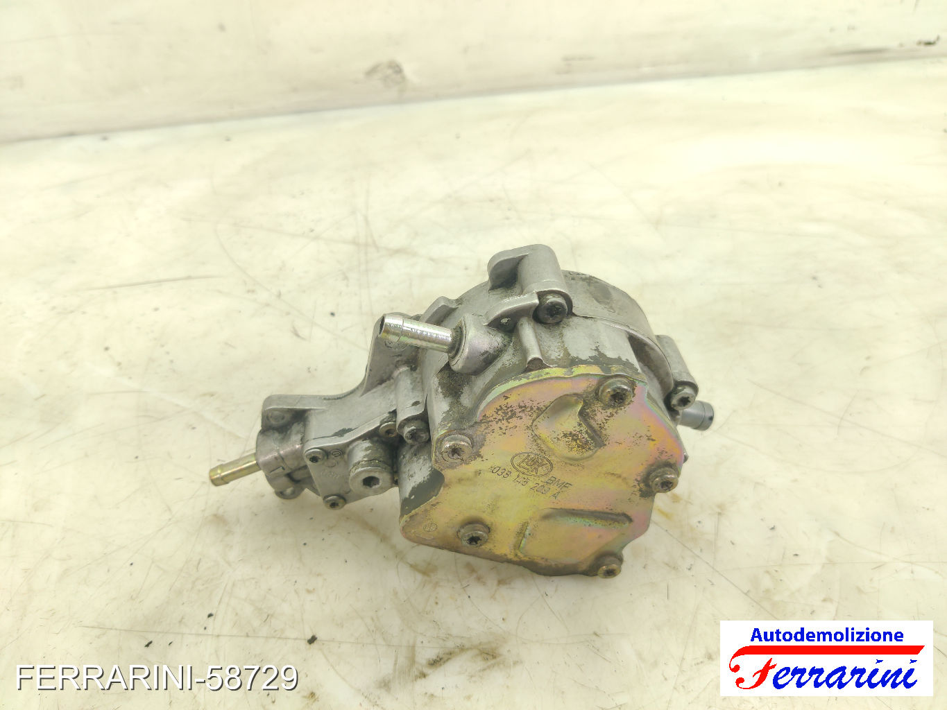 Pompe Vuoto Depressore AUDI A3 8L1 1.9 TDI 2000-2003 038145209A, 038145209K