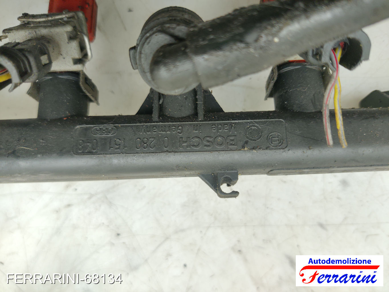 Flauto Con Iniettori ALFA ROMEO 147 937 1.6 16V T.SPARK 2001-2010 0280151048