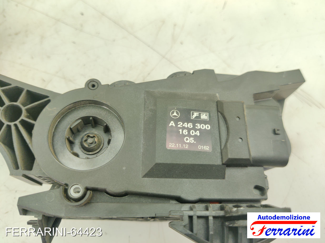 Pedale Acceleratore MERCEDES CLASSE B W242, W246 B 180 CDI 2011-2014 A2463001604 7