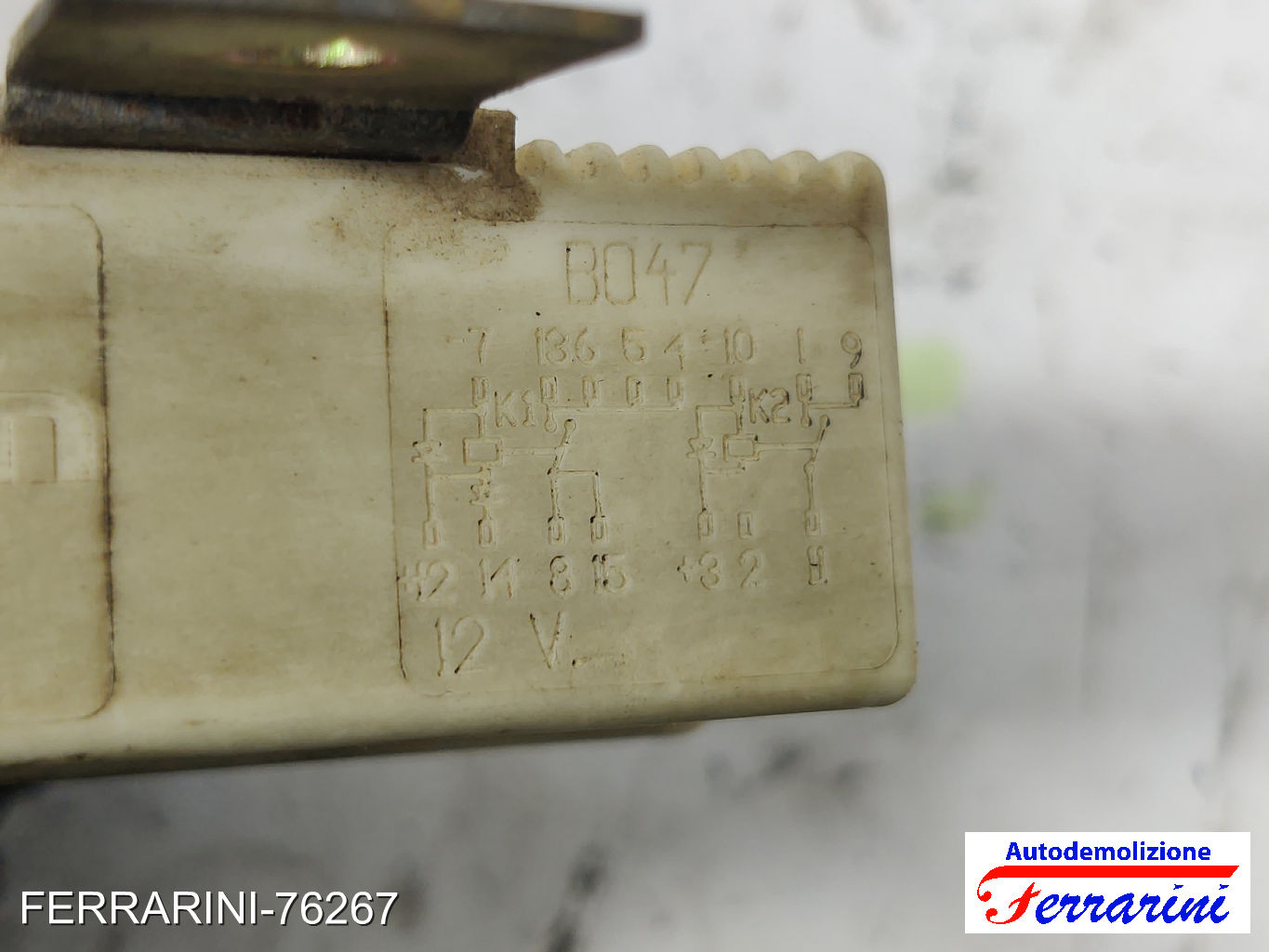 pompa carburante Bitron Relè Motore FIAT PUNTO 176 55 1.1 1993-1999 7686541