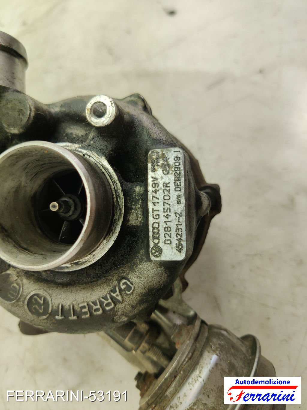 Turbina VW GOLF 6 5K1 2.0 TDI 2008-2013 028145702R, GT1749V, 028145702RX