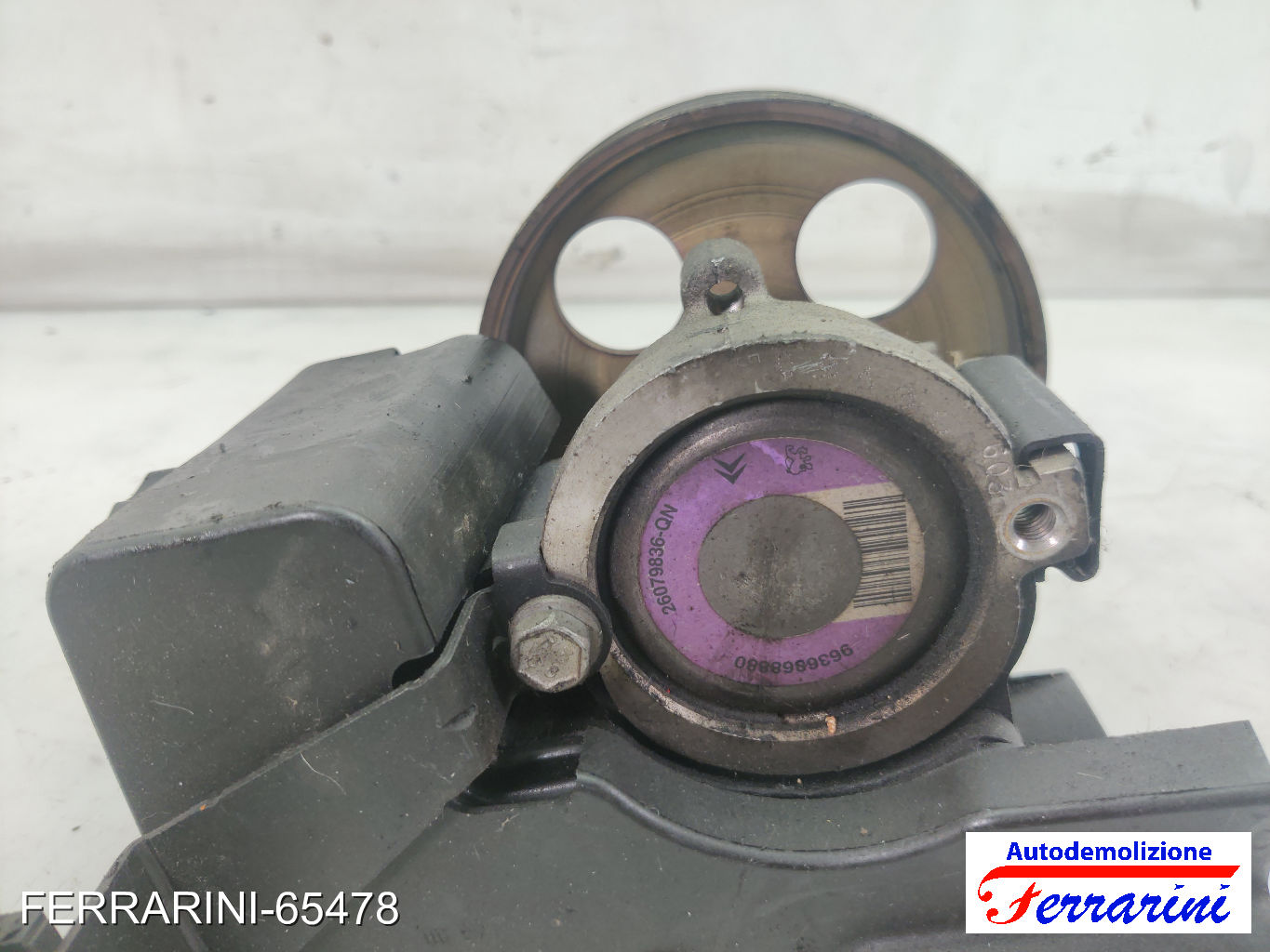 Pompa Servosterzo PEUGEOT 206 2A/C 1.1I 1998-2007 9636868880, 26079836