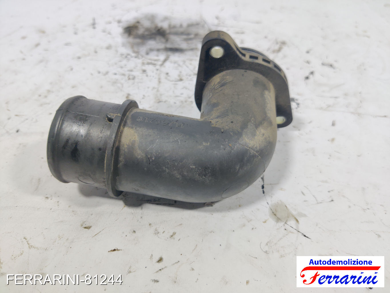 tubo aria aspirazione, intercooler 939A2000 FIAT CROMA 194 1.9 D MULTIJET 7