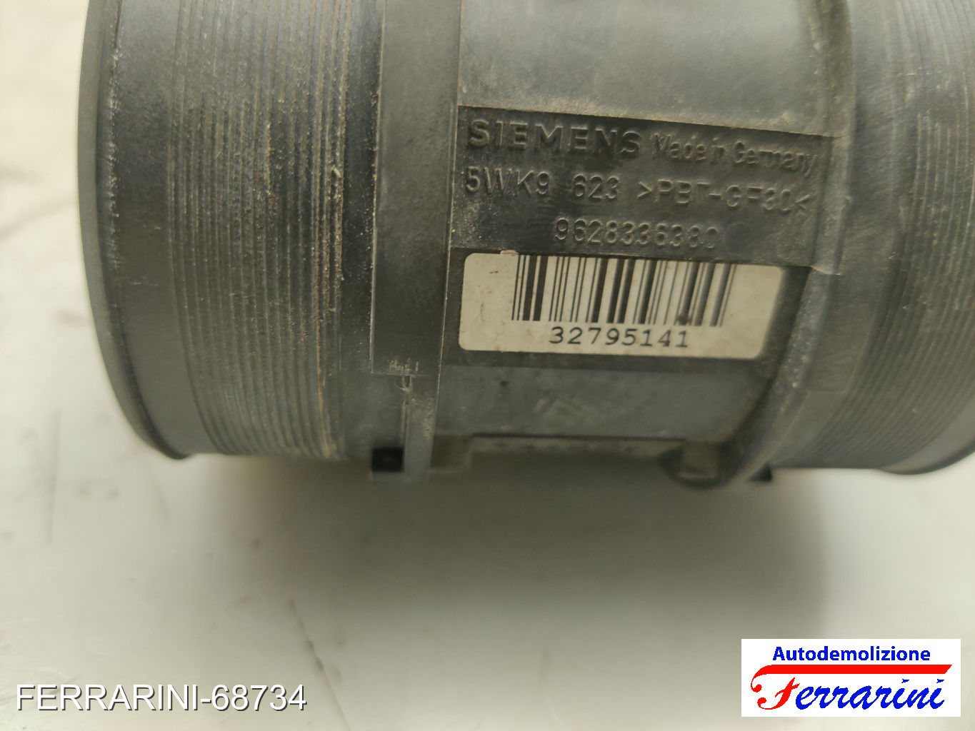 Debimetro CITROEN BERLINGO M 1.9 D 70 1999-2011 9628336380, 9629471080, 5WK9623 9