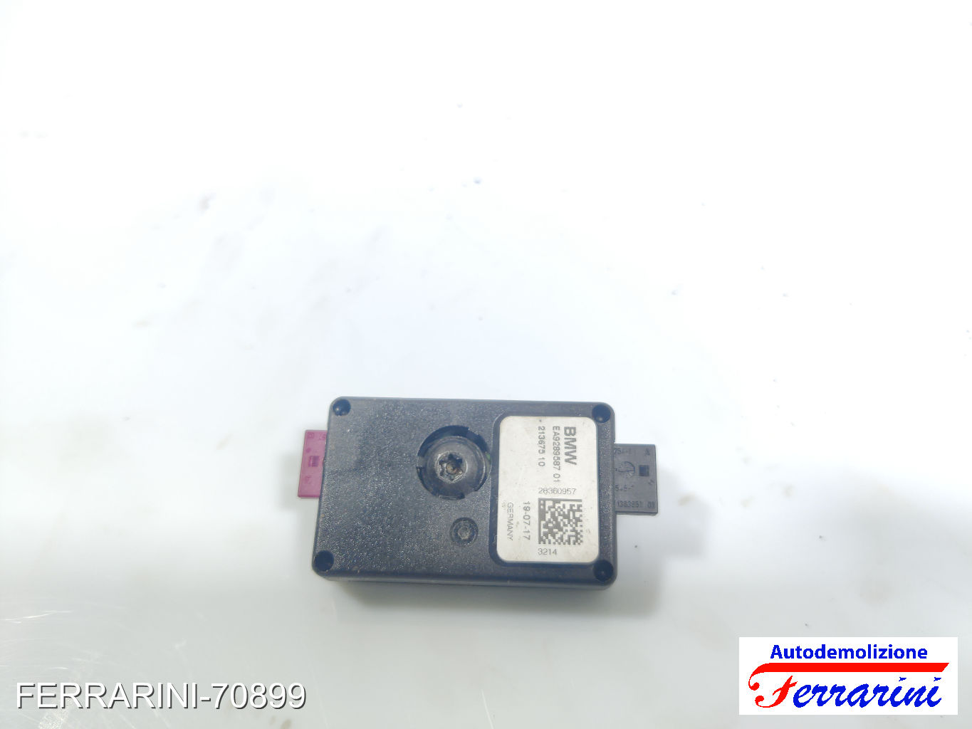 Amplificatore antenna BMW X1 F48 SDRIVE 18D 2015-2023 65209289587, EA9289587