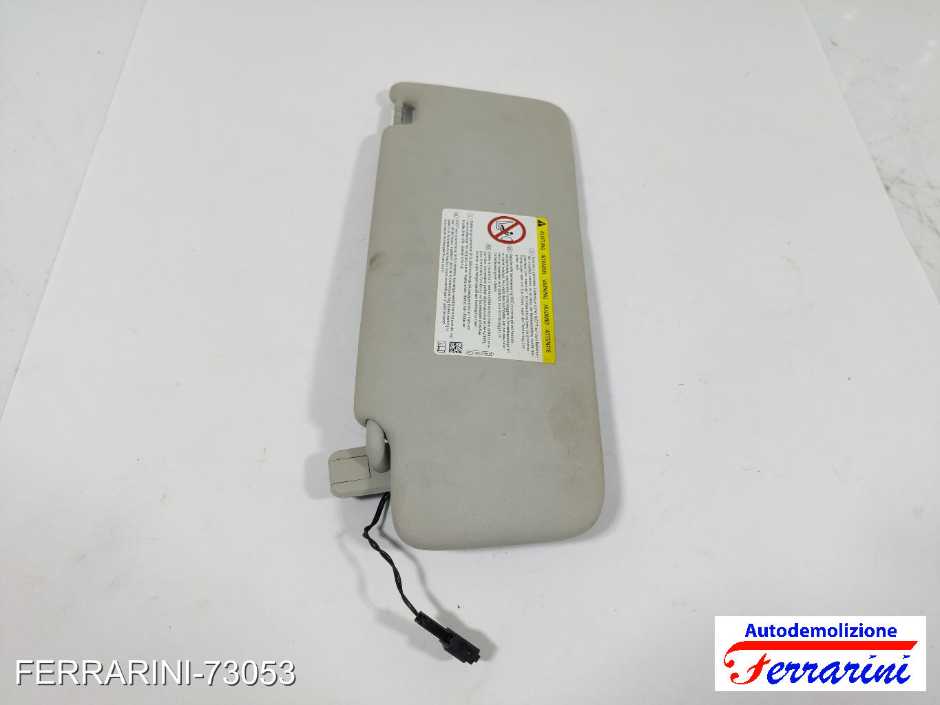 Aletta Parasole VW GOLF 7 5G1, BE1, BE2, BQ1 2012-2020 destro, dx 5G0857552CC