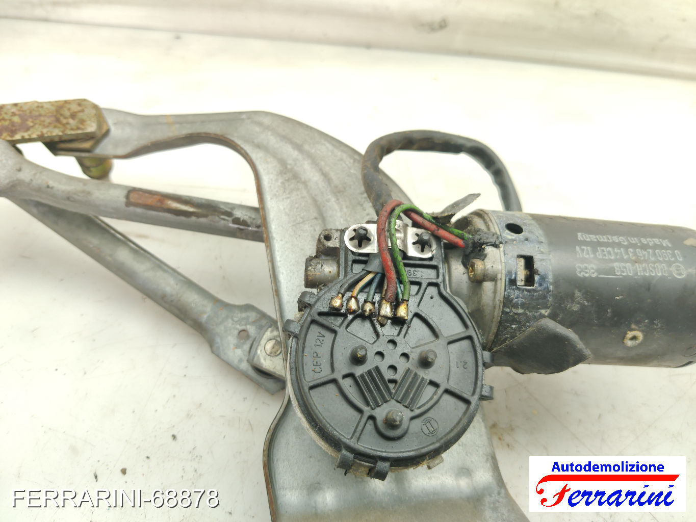 Spazzacqua Motorino Tergicristallo IVECO DAILY 2 AUTOBUS 1991-1996 anteriore 7