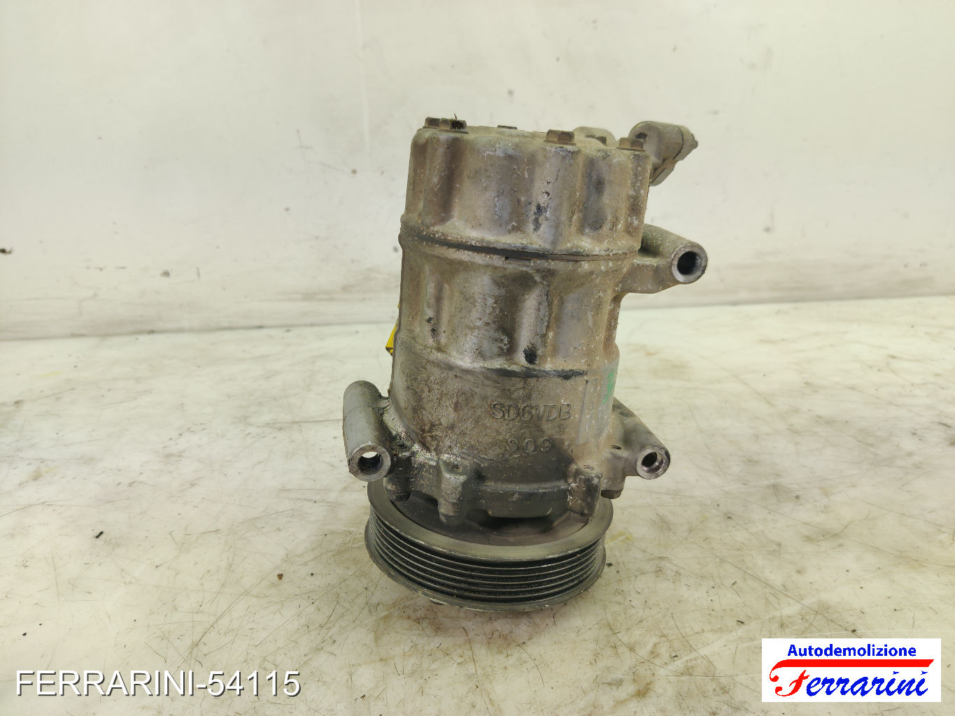 Compressore Clima CITROEN C3 1 FC, FN 1.1 LPG 2006-2009 9684480480, SD6V121908