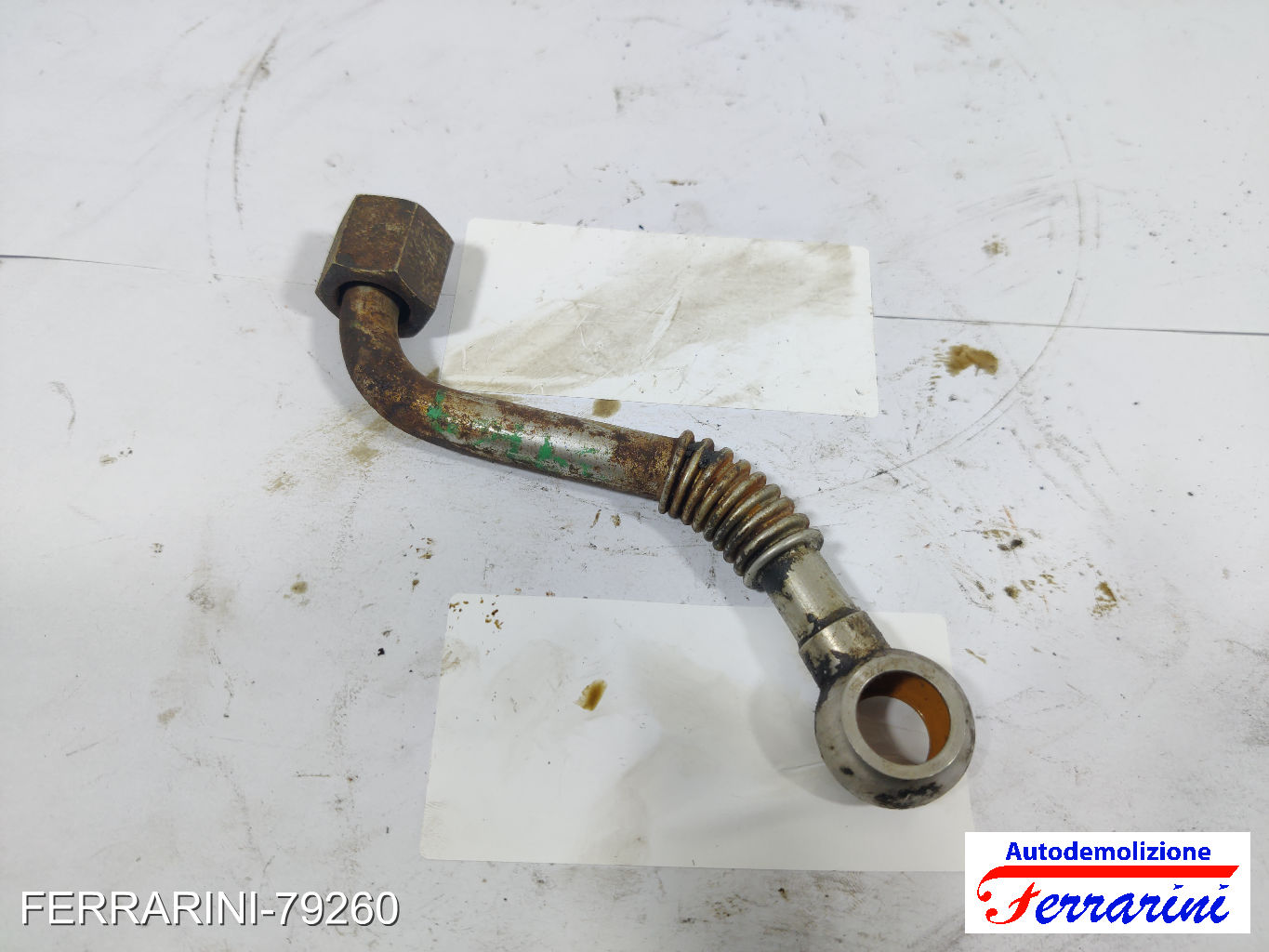 Tubo ritorno acqua turbina ALFA ROMEO MITO 955 1.4 TJET 2008-2011
