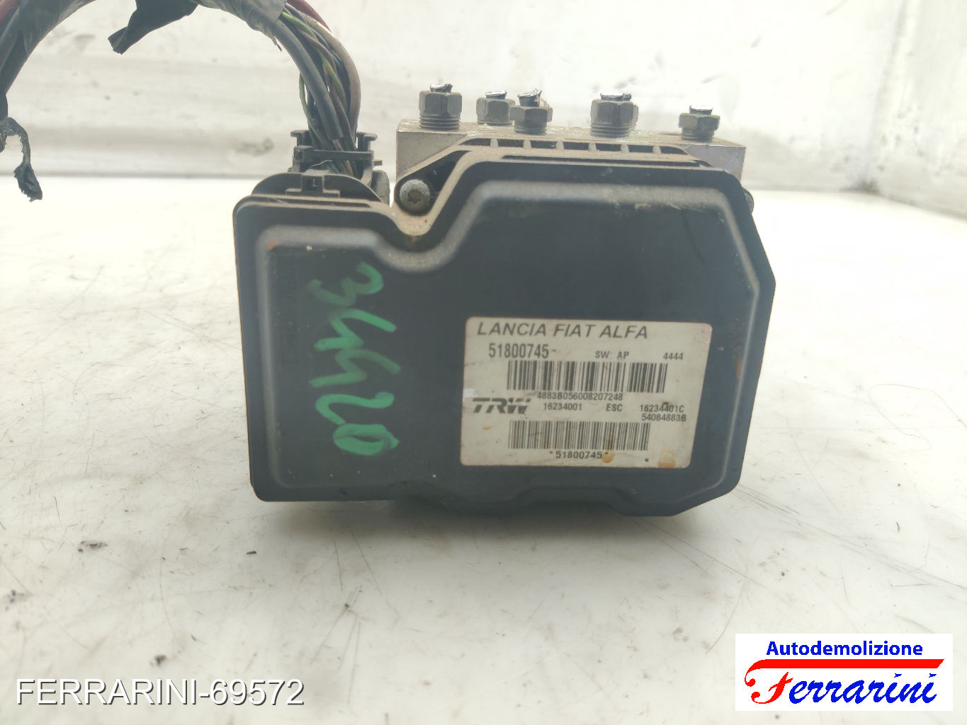 Centralina Pompa Abs ALFA ROMEO 159 939 1.9 JTDM 16V 2005-2011 51800745