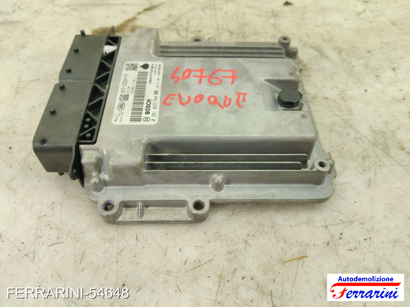Centralina Motore LAND ROVER RANGE ROVER EVOQUE L538 2.0 D 4X4 2015-2019