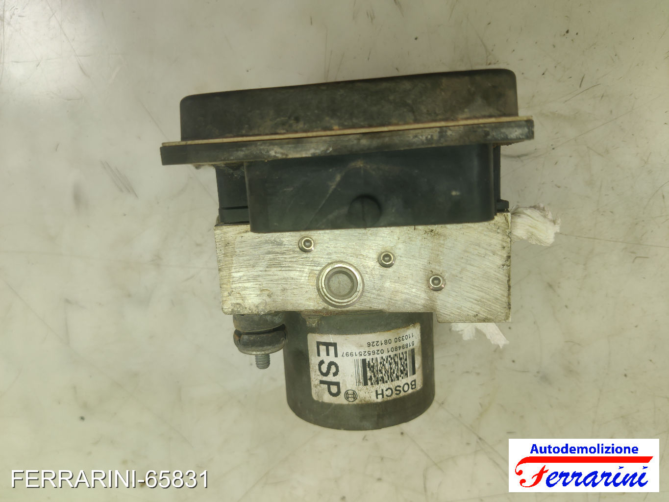 Centralina Pompa Abs FIAT PUNTO EVO 199 1.3 D MULTIJET 2009-2012 51894801 8