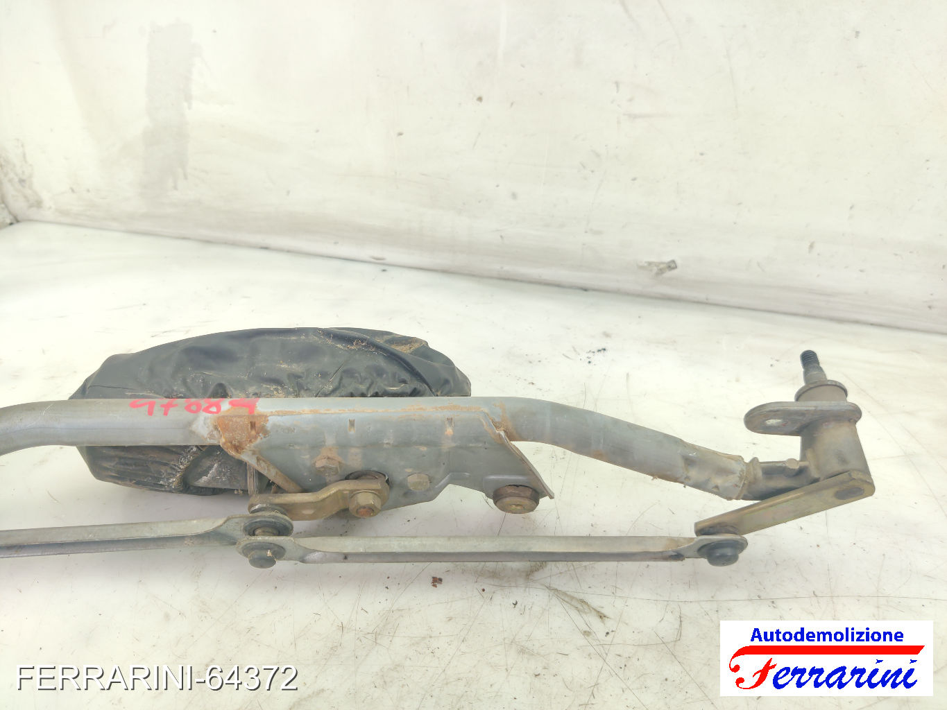 Spazzacqua Motorino Tergicristallo PEUGEOT 106 2 1A, 1C 1996-2001 anteriore 6