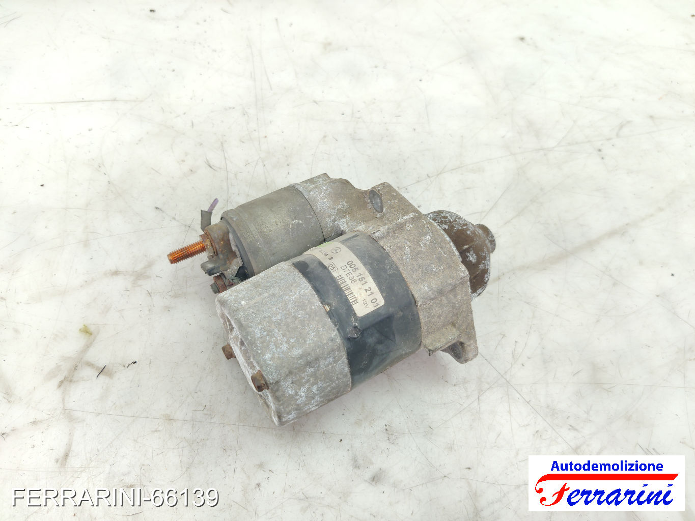 Motorino Avviamento MERCEDES CLASSE A W169 A 150 2004-2012 A0051512101 9