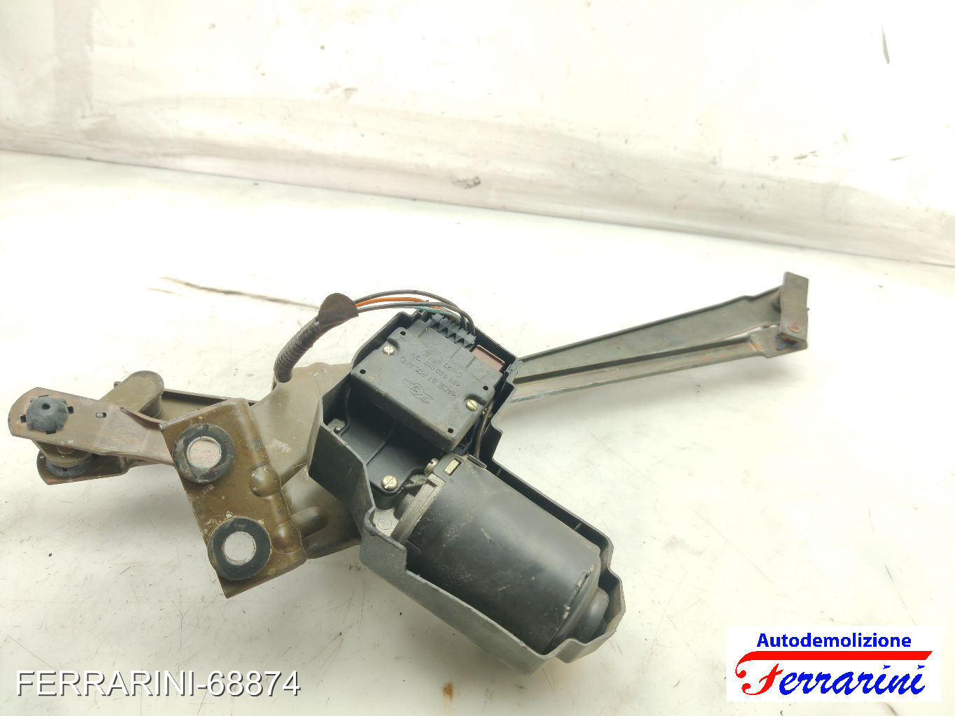 Spazzacqua Motorino Tergicristallo FIAT SEICENTO 600 287 1998-2010 anteriore 6