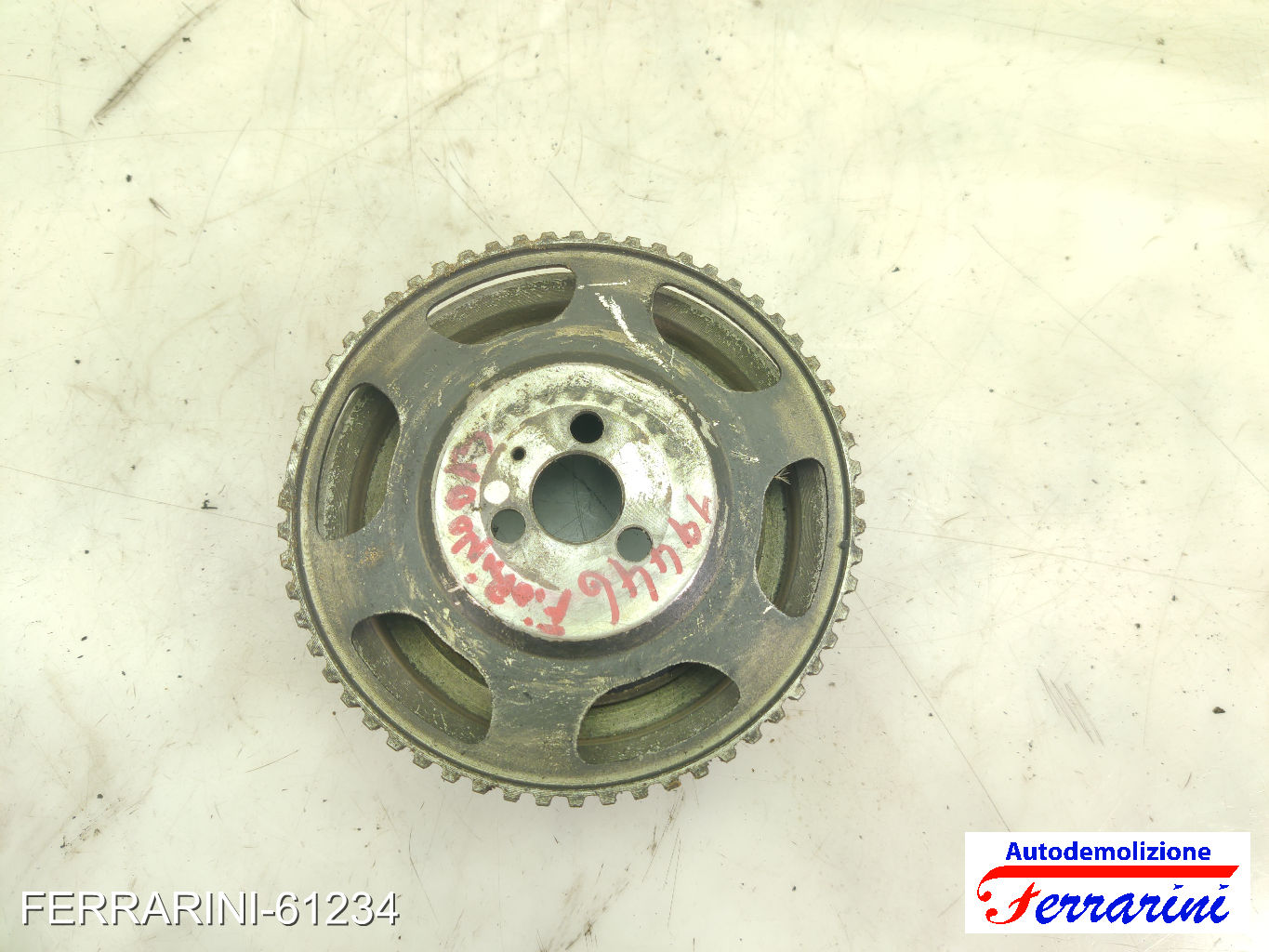 Puleggia Albero Motore FIAT FIORINO 225 1.4 NATURAL POWER 2008-2023 55181620 7