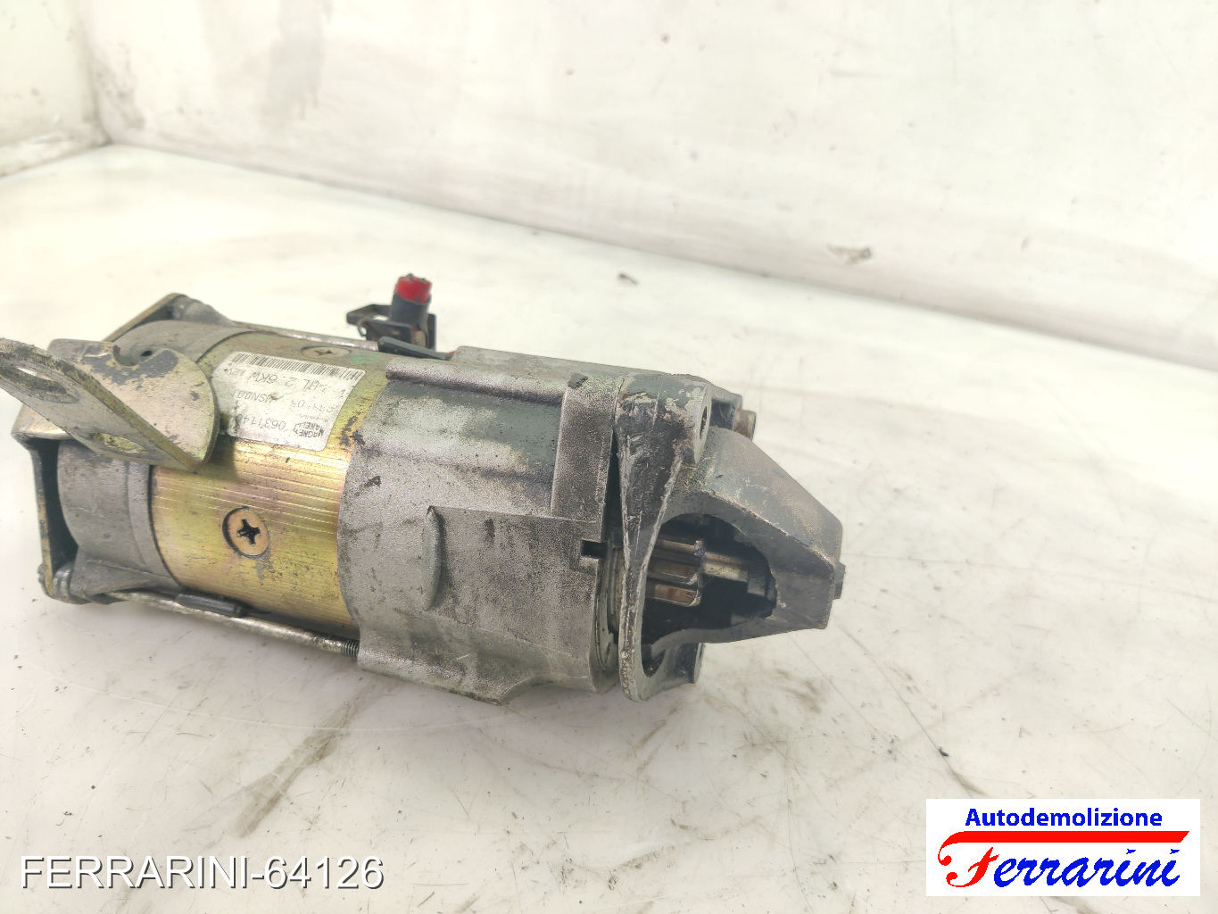 Motorino Avviamento FIAT DUCATO 230 2.5 D 1994-2002 1331329080, 71789529