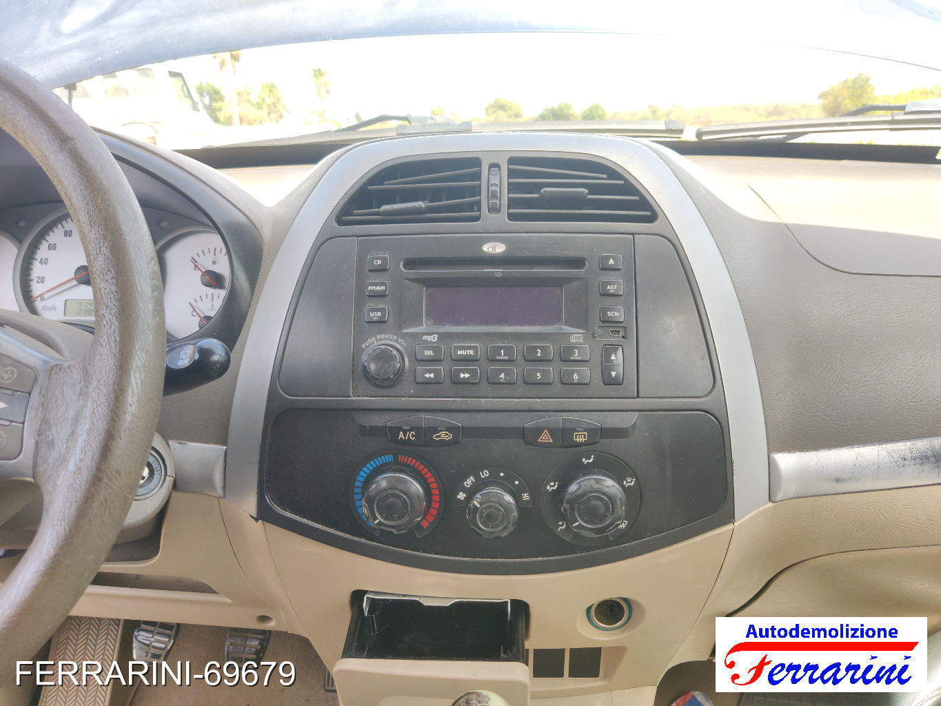 Consolle Centrale Cruscotto
