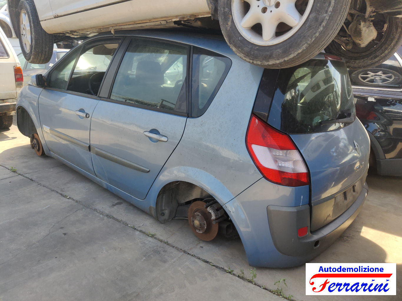 Renault Scenic 2 JM0/1 1.5 DCI 101CV 2003-2005