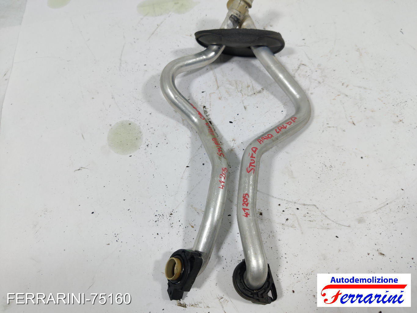 Tubi riscaldamento stufa abitacolo CITROEN C3 2 SC 2009-2013 6464VW