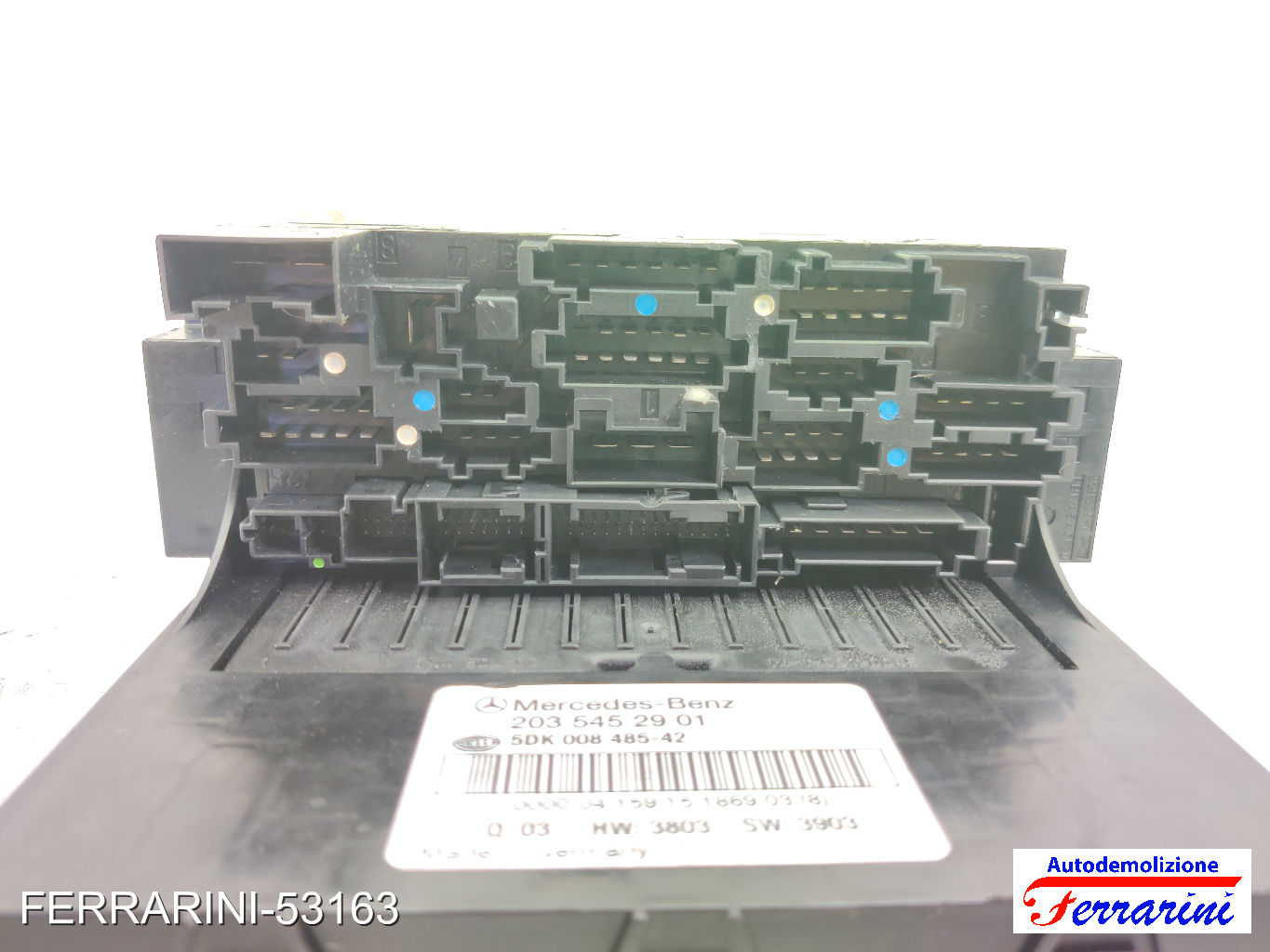Fusibiliera Scatola Fusibili Body Computer MERCEDES CLASSE C W203 C 220 CDI