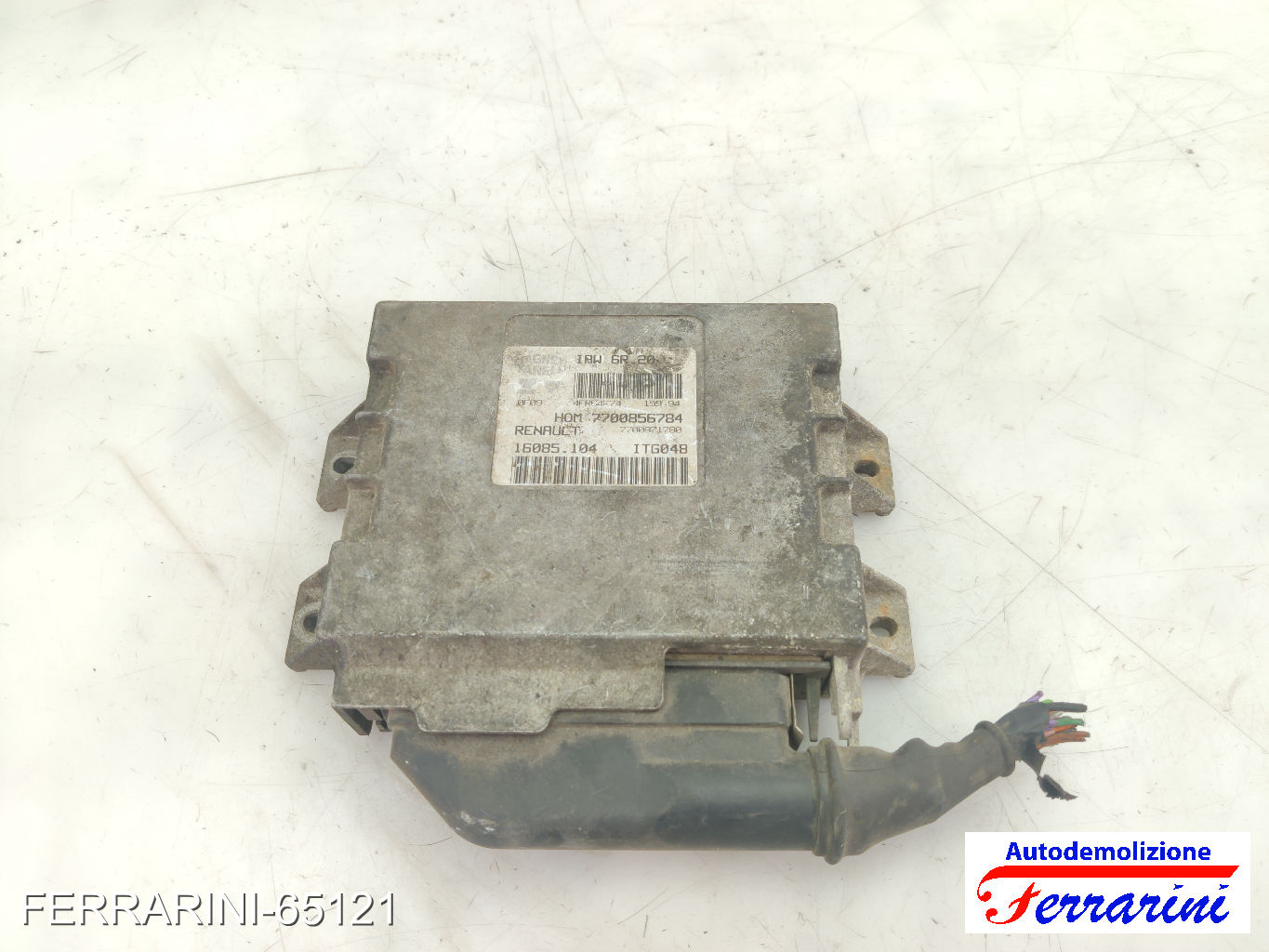 Centralina Motore RENAULT TWINGO 1 C06 1.2 1993-1996 7700871780, 7700856784