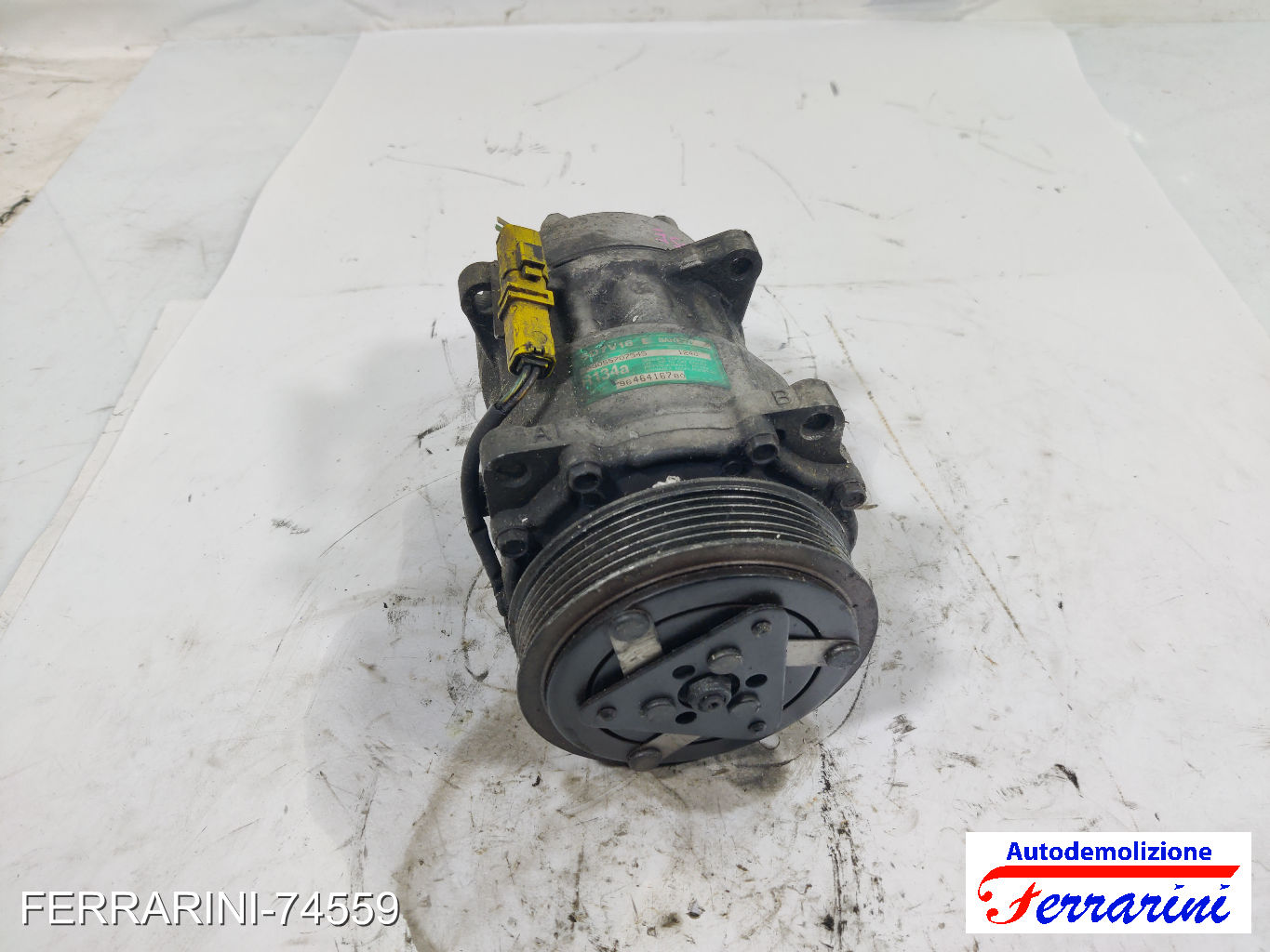 Compressore Clima CITROEN BERLINGO M 1.9 D 70 1999-2011 9646416780, 3055707545