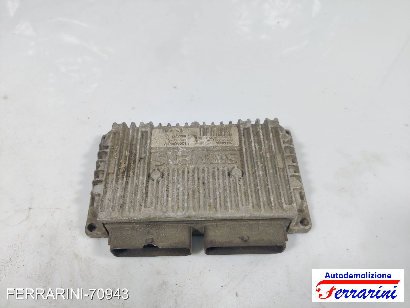 Centralina Motore RENAULT CLIO 2 BB, CB 1.6 1998-2005 7700113487, S118037006 9