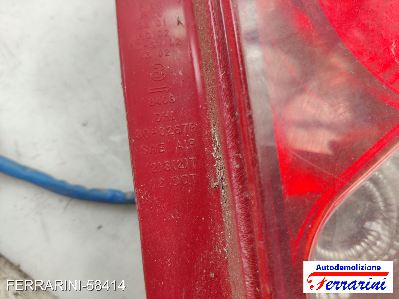 Fanalino Stop Posteriore CHEVROLET AVEO KALOS T250, T255 2006-2023 destro, dx