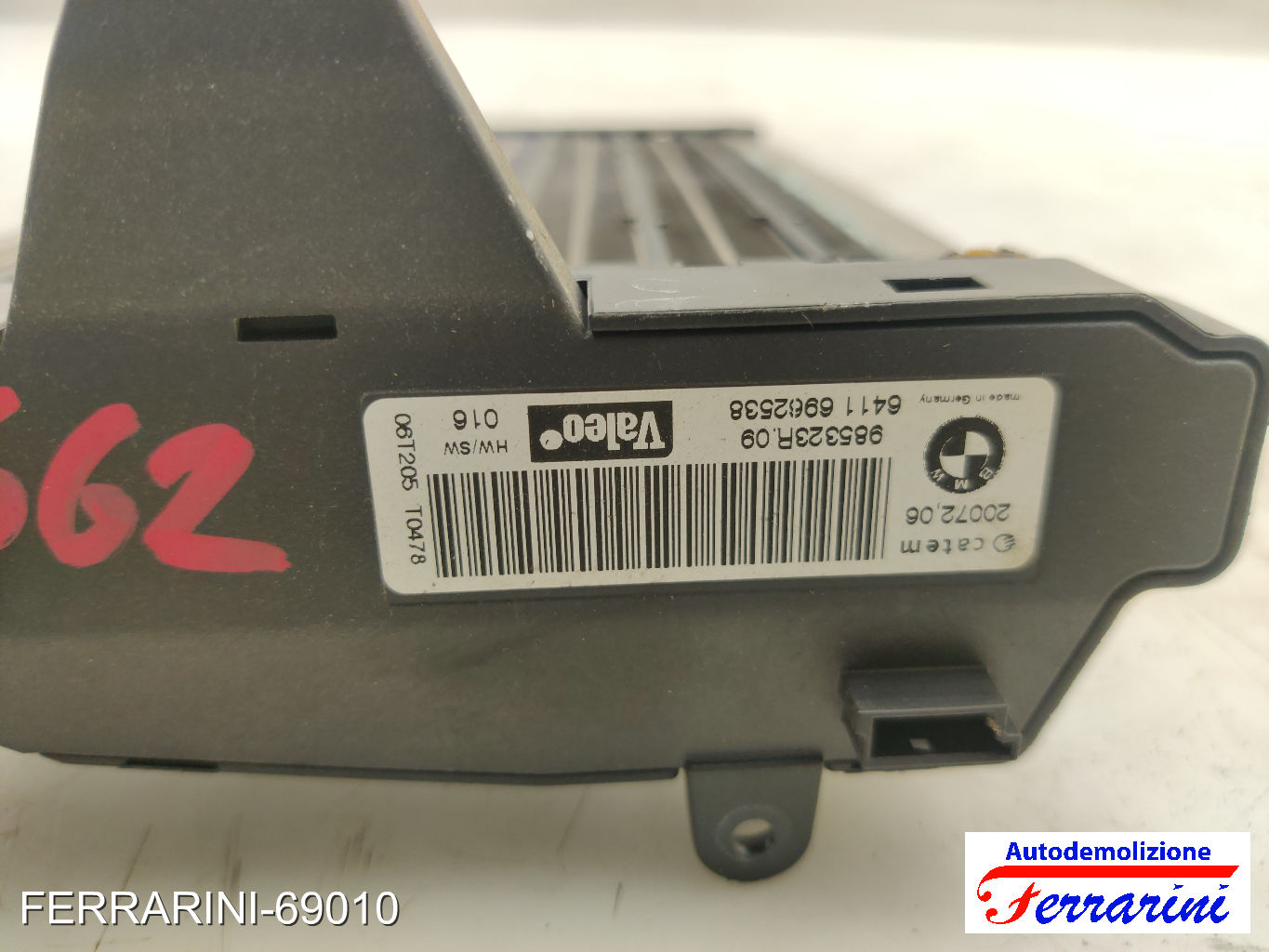 Radiatore Clima Stufa BMW SERIE 3 E90 320D 2004-2011 64116962538, 985323R09 7
