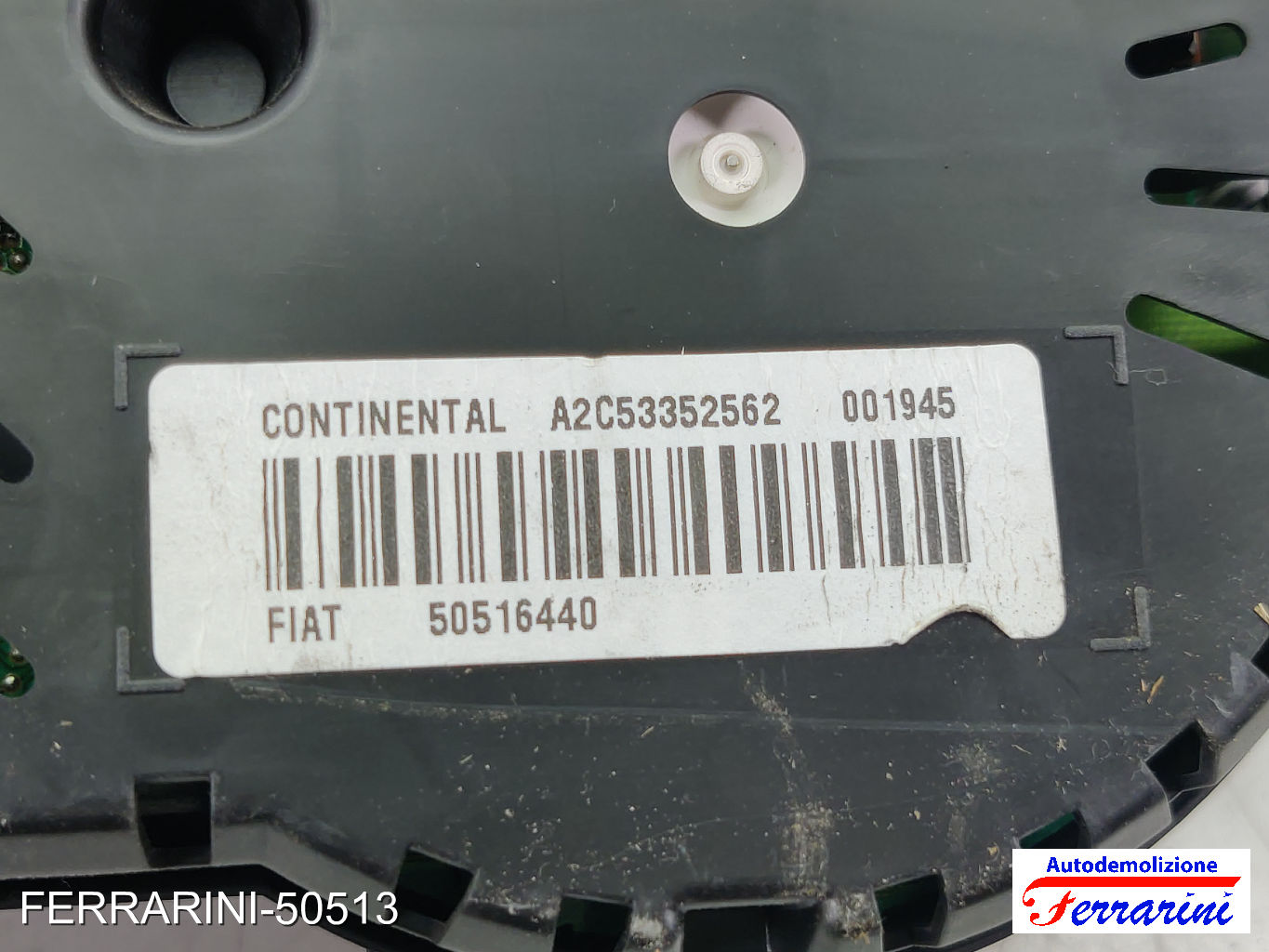 Quadro Contachilometri ALFA ROMEO MITO 955 1.3 MULTIJET 2009-2018 50516440