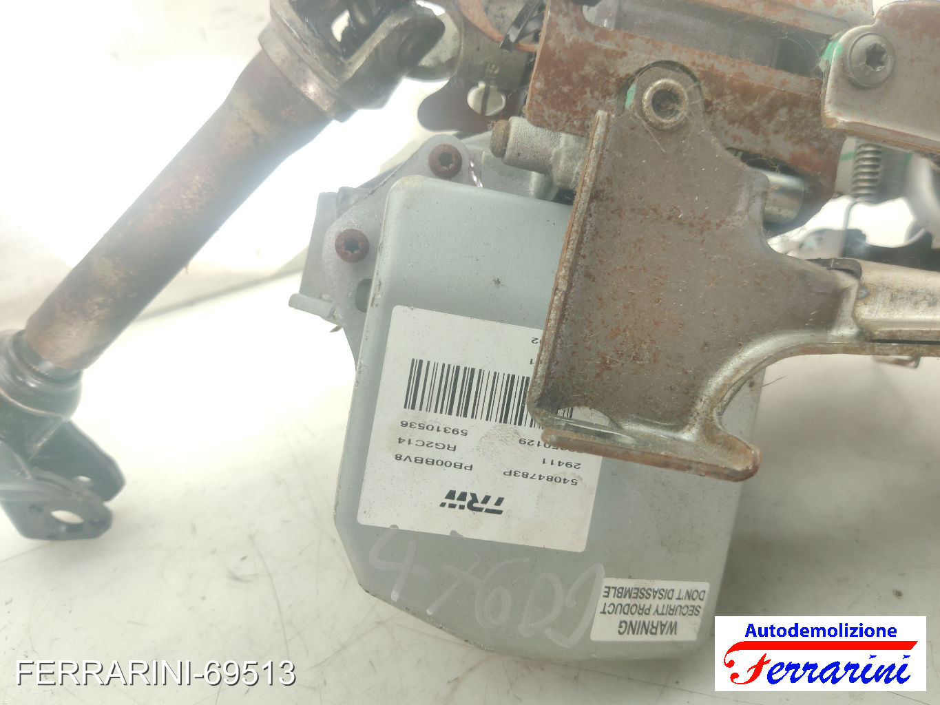 Servosterzo Piantone City RENAULT MODUS F/JP0 2010-2023 8200826817, PB00BBVB 7