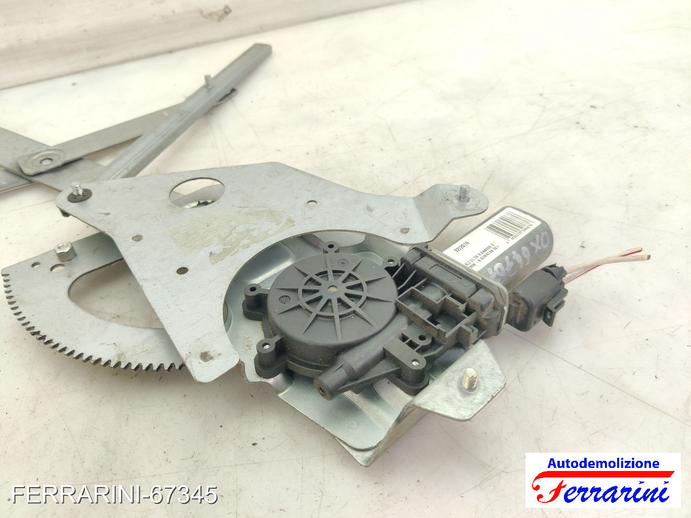 Alzavetro RENAULT KANGOO KC0/1 2001-2007 destro, dx, frontale, anteriore 8