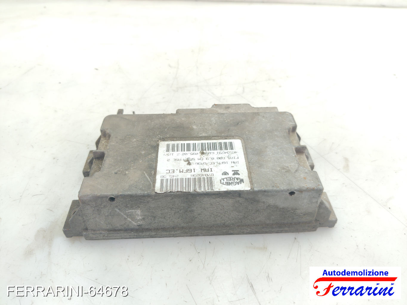 Centralina Motore FIAT SEICENTO 600 287 1.1 1998-2010 46534751, B704D298