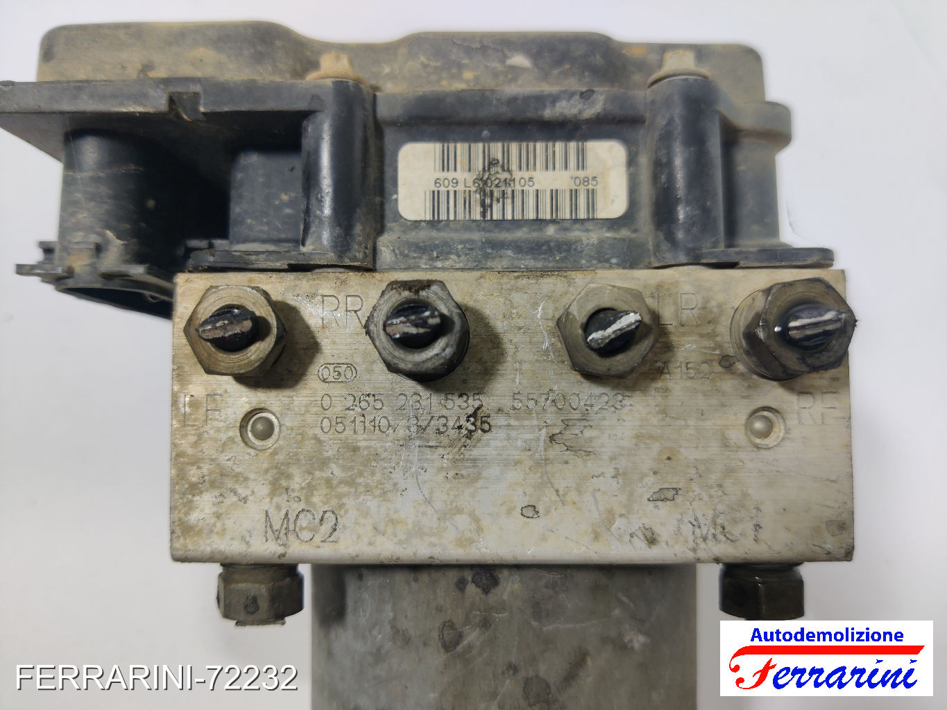 Centralina Pompa Abs FIAT GRANDE PUNTO 199 1.3 D MULTIJET 2005-2013 55700423