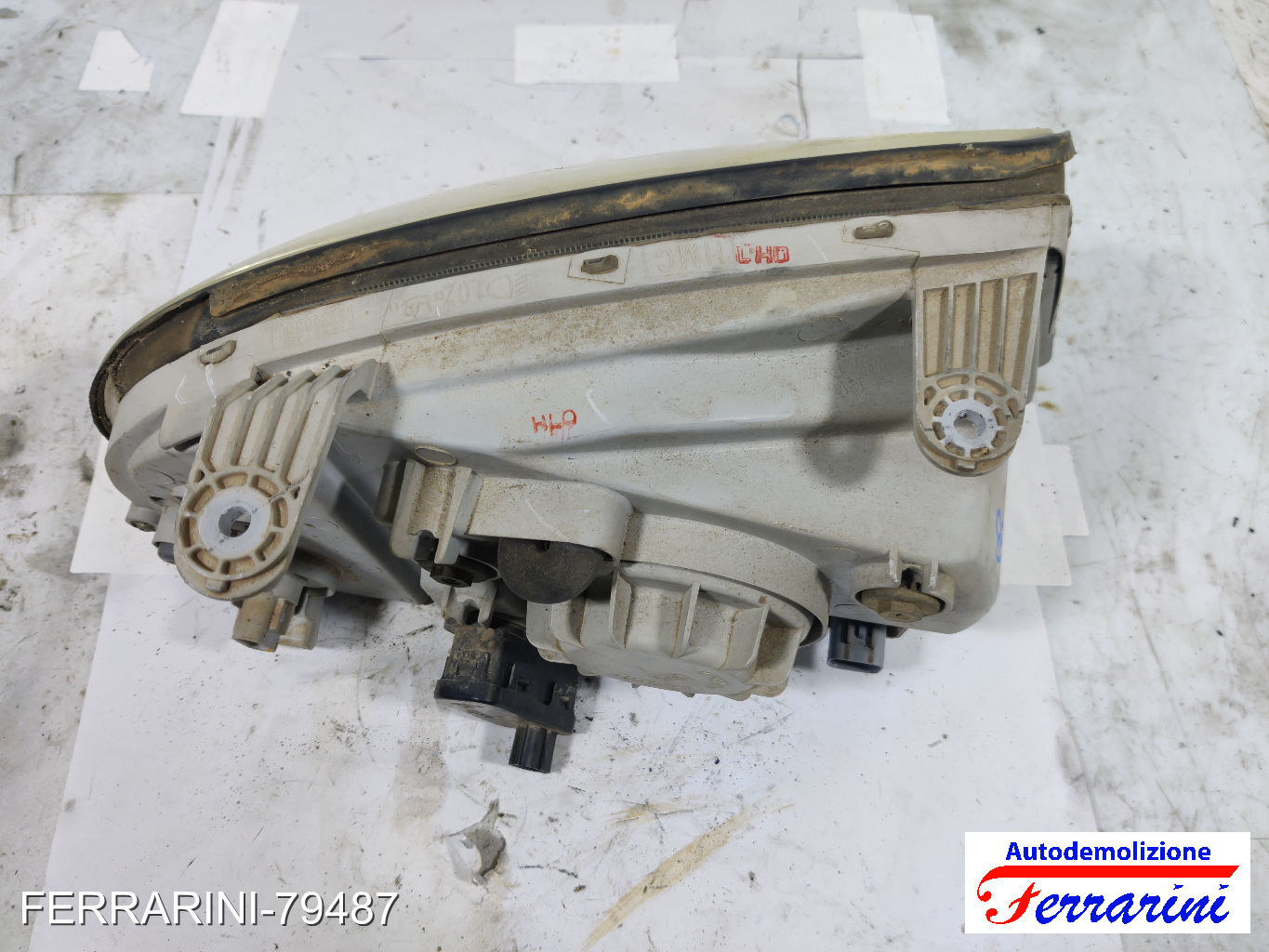 Faro Anteriore HYUNDAI ATOS MX 2003-2008 sinistro, sx 9210105510, HD8746, D0030 8