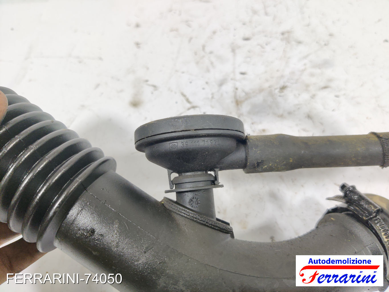 tubo aria aspirazione K9K F7 RENAULT SCENIC 2 JM0/1 1.5 DCI 2003-2005 8200218988