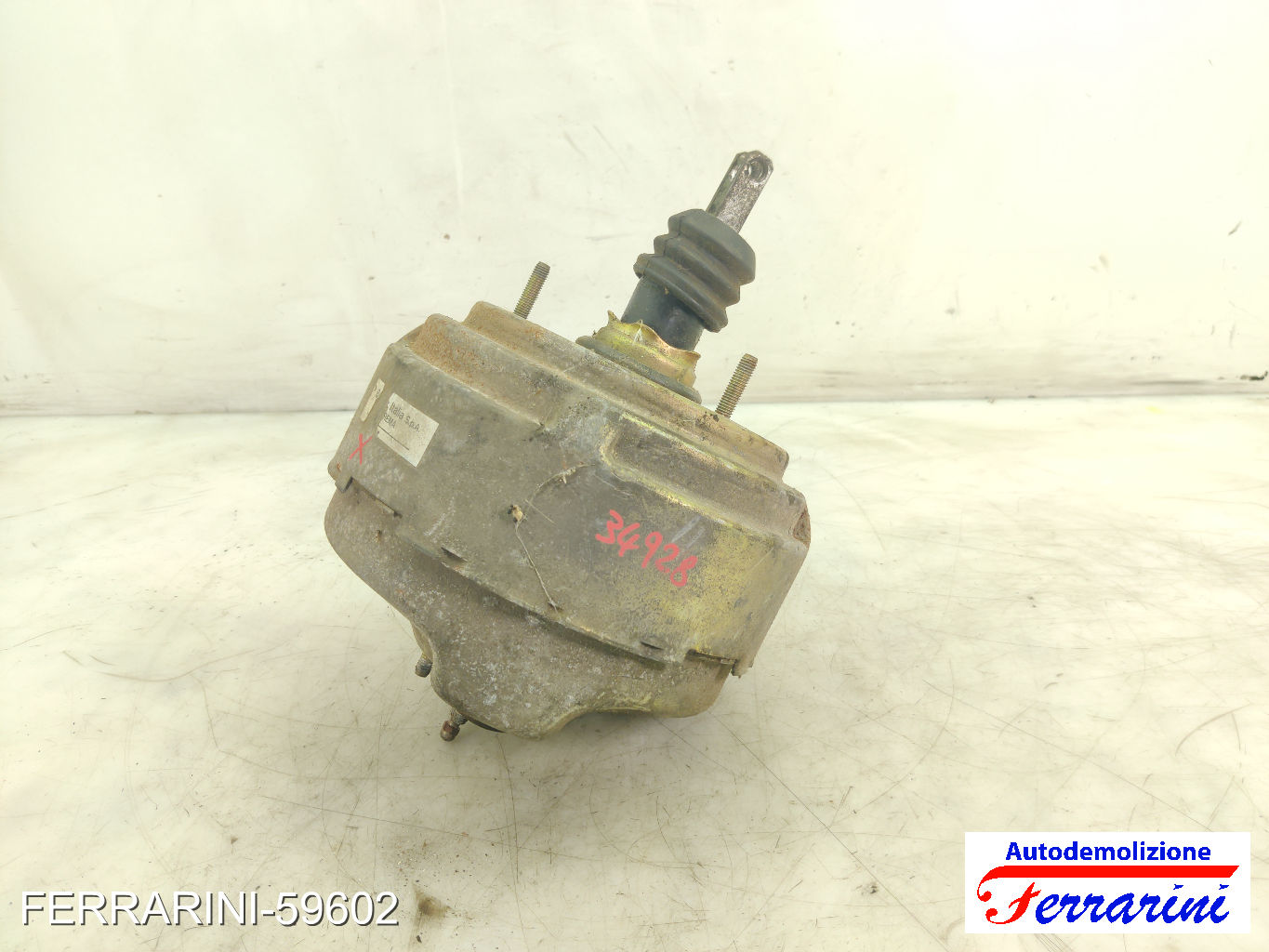 Servofreno FIAT DUCATO PANORAMA 290 2.5 D 1990-1994 444850, 1379343080, 7545170