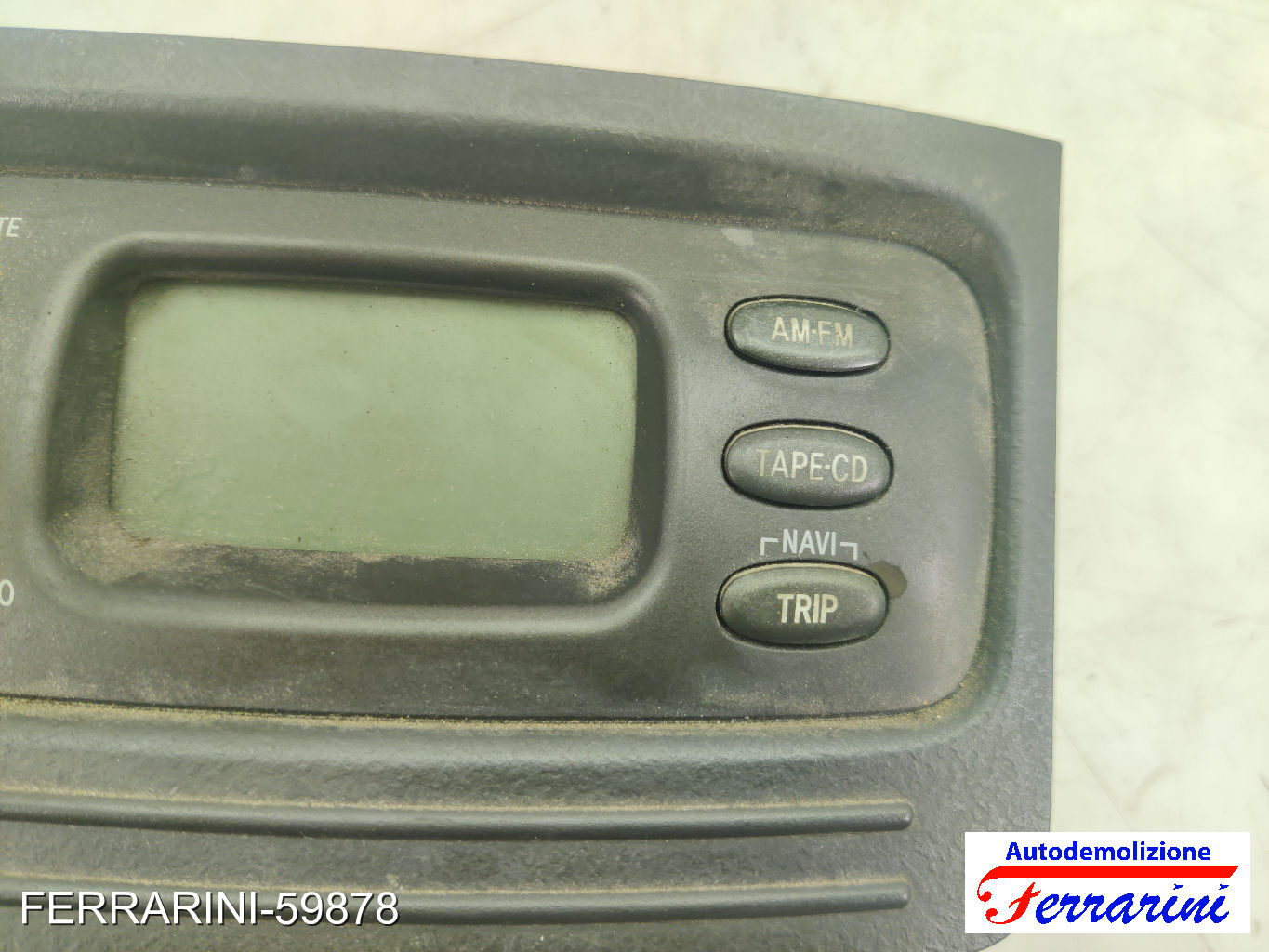 Tastiera Stereo Radio TOYOTA YARIS VERSO P2 2000-2005 8611052121, CNTS0270A 11