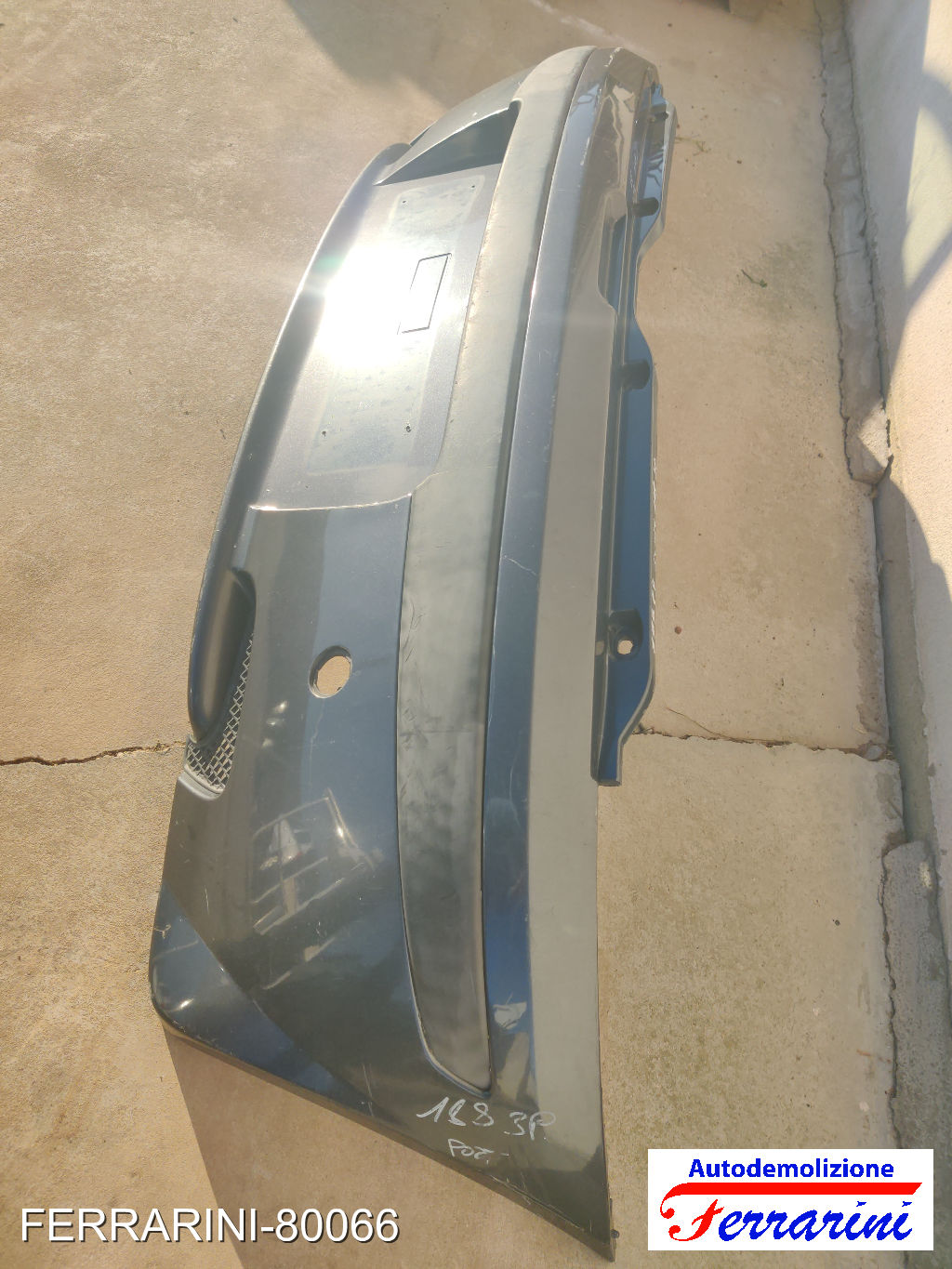 Paraurti FIAT PUNTO 188 1999-2010 Retro 71777570, 735244692, 735272037
